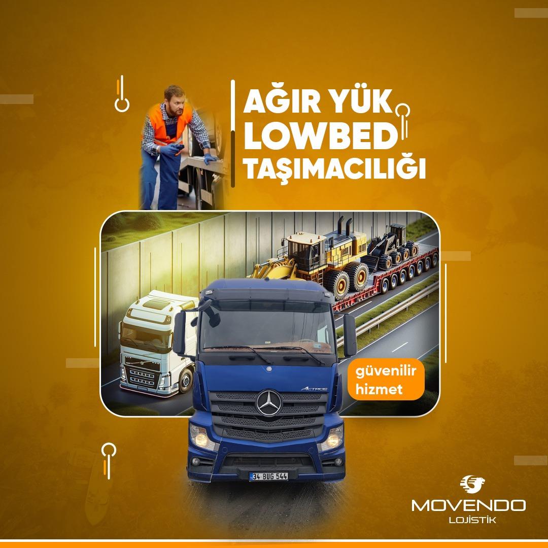 Ağır yük ve lowbed taşımacılığı.